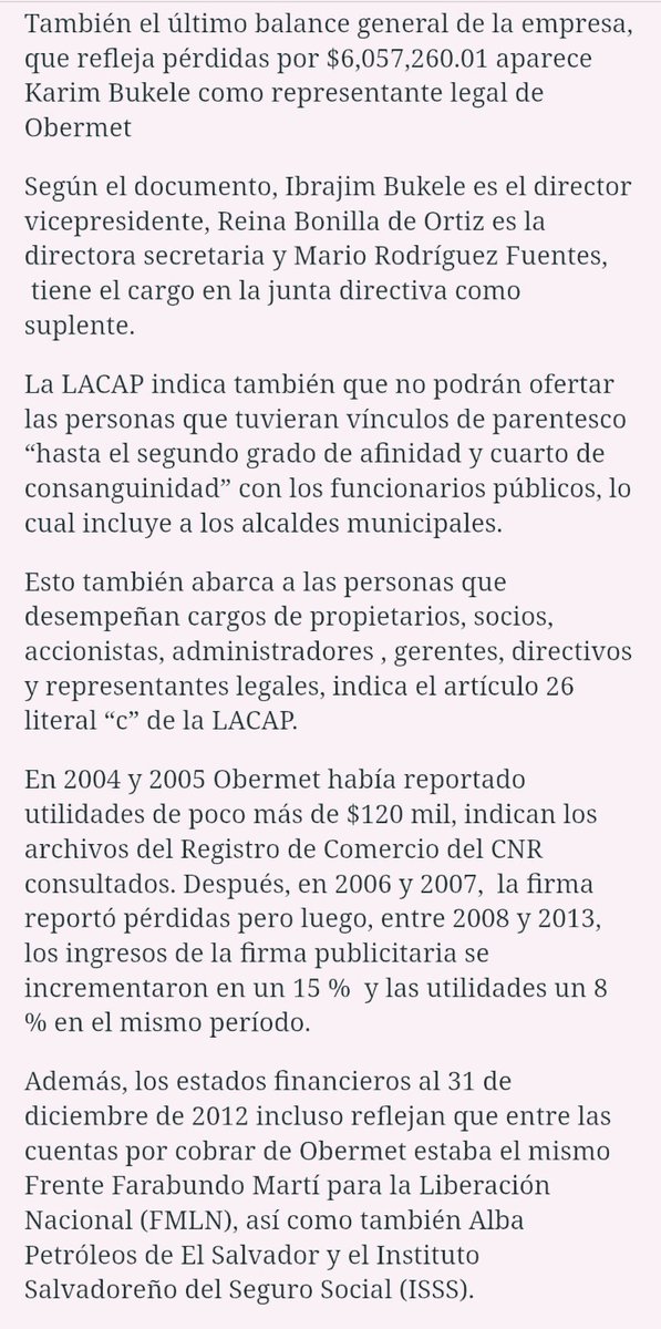 LuigiJl's tweet photo. @williamZ_1996 @CRAMSV De Bukele hay pruebas que sus empresas tenían pérdidas millonarias, pero cuando se metió a la política con el corrupto FMLN, le dieron contratos corruptos. Que devuelva lo robado esa rata cian. https://t.co/FTTTWP8aUF