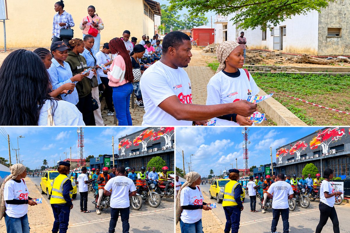 bavonga_j's tweet photo. *L’acteur sociopolitique Luc Malembe intensifie la sensibilisation contre la maladie à virus Ebola dans la ville de Bunia. Ce mardi 22 septembre, ses équipes se sont déployées dans plusieurs zones ciblées afin de rappeler à la population l’importance de maintenir les mesures https://t.co/eSsPxyIYkE