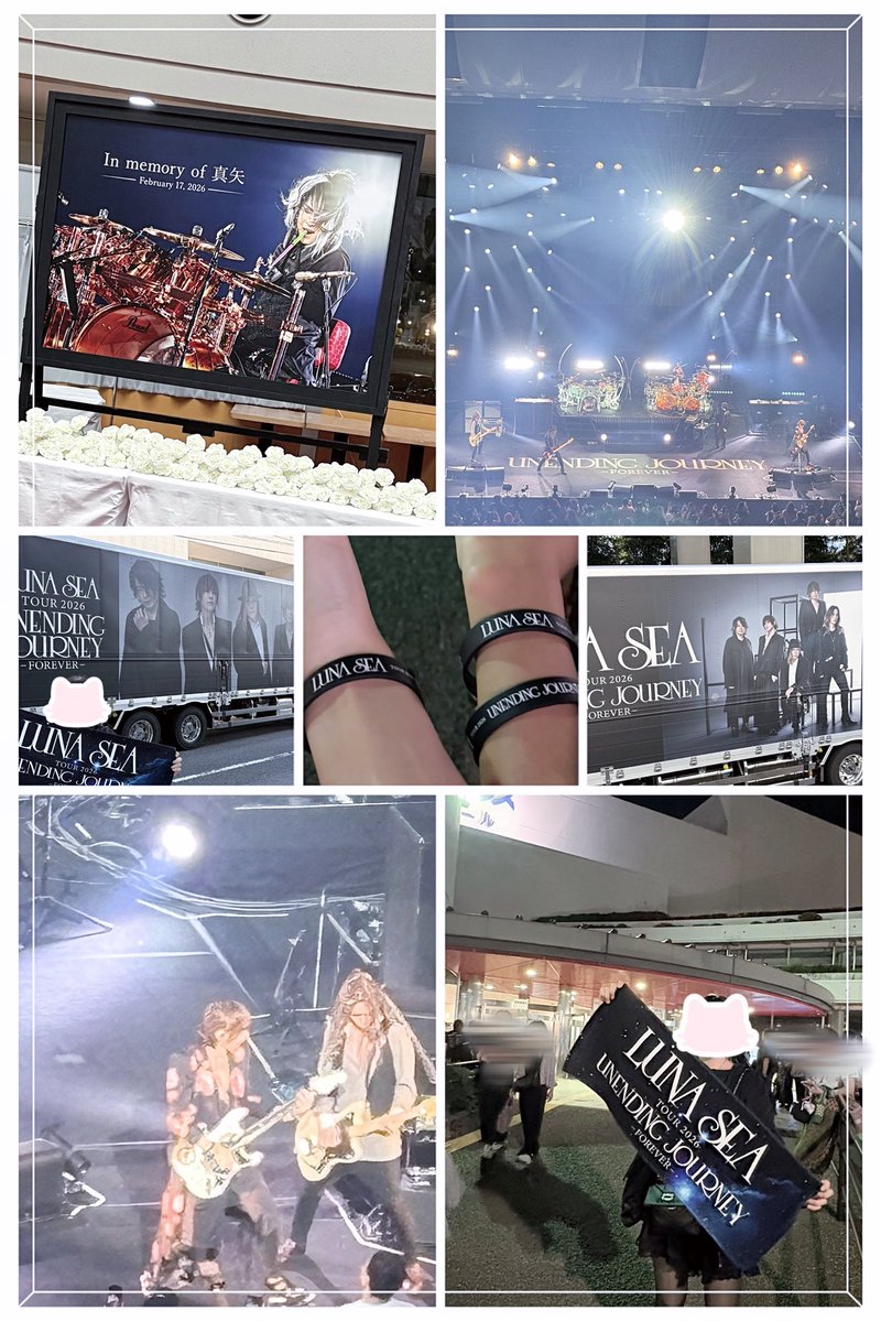 nipq6b's tweet photo. 本日、LUNA SEA🌟 @LUNASEAOFFICIAL 
ほんとにほんとにサイコーでした❣ https://t.co/HPgSTgfJ2Y