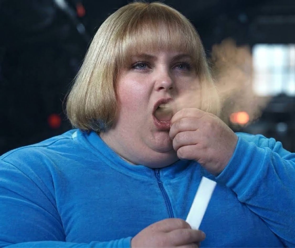 pigBlue00's tweet photo. Thanks to having grown as fat as a pig, Violet lets out a booming, guttural belch.
#blueberryinflation
#ssbbw #肥満化 #blueberryinflatio #violetbeauregarde #burp #charlieandthechocolatefactory https://t.co/QHxa1VMLP9