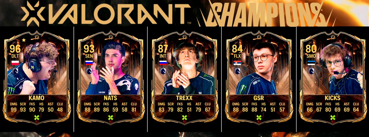 CardsValorant's tweet photo. 🇨🇳 #VALORANTChampions Shanghai Teams 🇨🇳
15. @LiquidValorant 
(Click on the Alt button for more info about Ratings and Stats) https://t.co/zGxauQgzTA