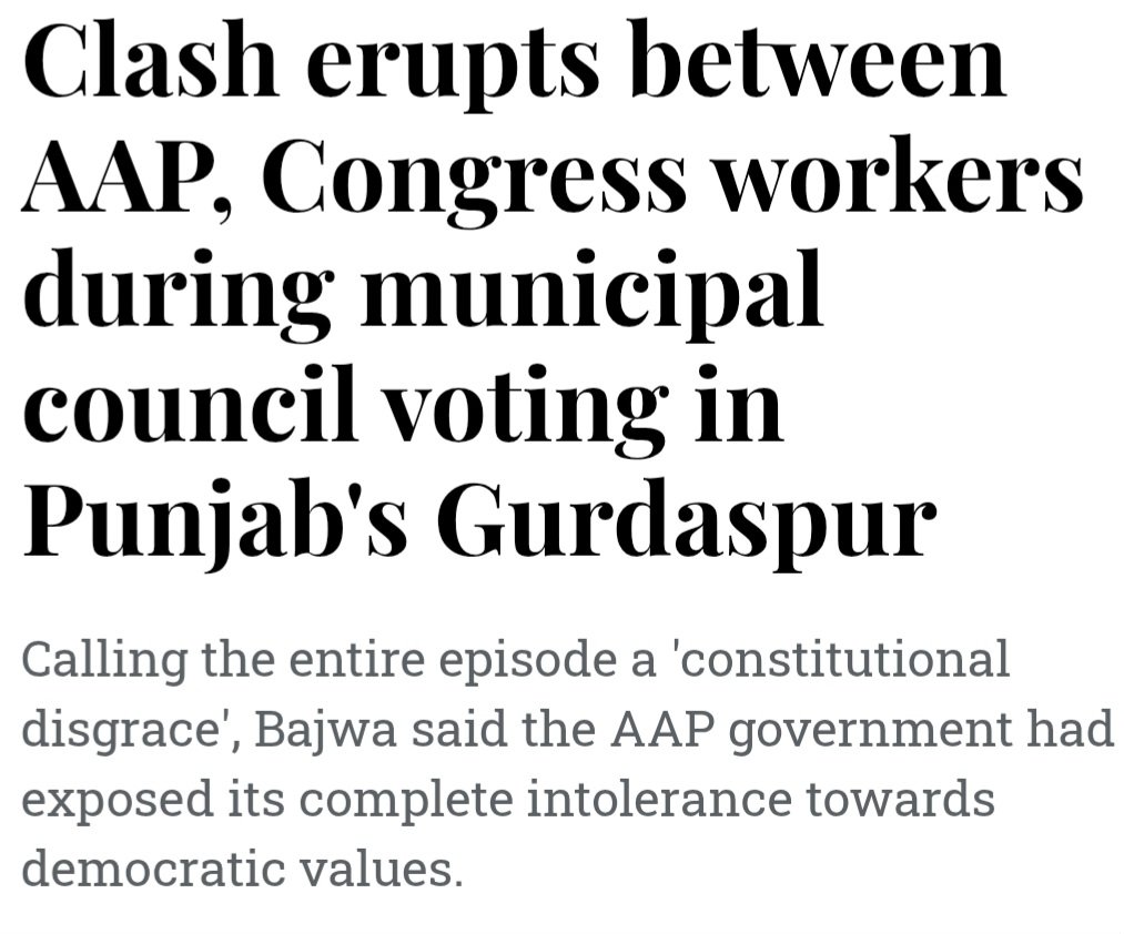 kabirandrews's tweet photo. Jo AAP ne Punjab main kiya 

Woh BJP ne Rajasthan mein kiya

Dono, akhir mein tehre #SANGI 

Loktantra, mein bharosa hi na hai https://t.co/yqnWE8Qm6s