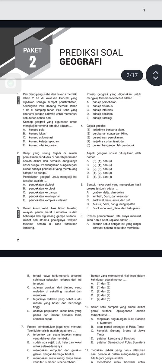 rayastudyspace's tweet photo. *[ LATIHAN SOAL PREDIKSI TKA ]* 

*‧˚✶ 🗂️ Ekonomi*
└➜ https://t.co/8uptWX7sfZ
*‧˚✶ 🗂️ Sosiologi*
└➜ https://t.co/ORuOao9RVp
*‧˚✶ 🗂️ Geografi* 
└➜ https://t.co/ghgUCGXokw
*‧˚✶ 🗂️ Antropologi* 
└➜ https://t.co/eXsgm9Dsto https://t.co/PgYRWuIzNS