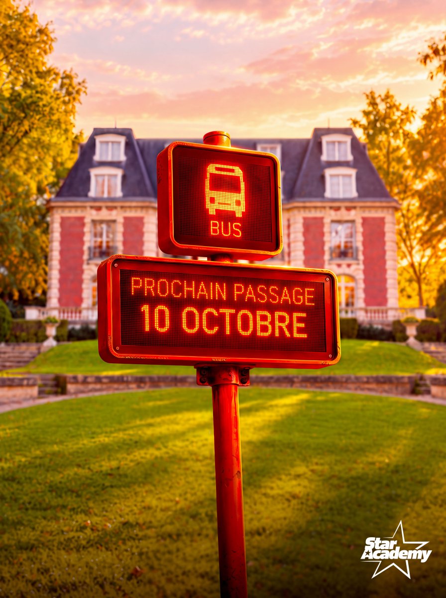 TF1's tweet photo. 18 jours et 5 heures avant l'arrivée de la prochaine promo #StarAcademy au château ⏳⭐️ https://t.co/EOwlas3Hae
