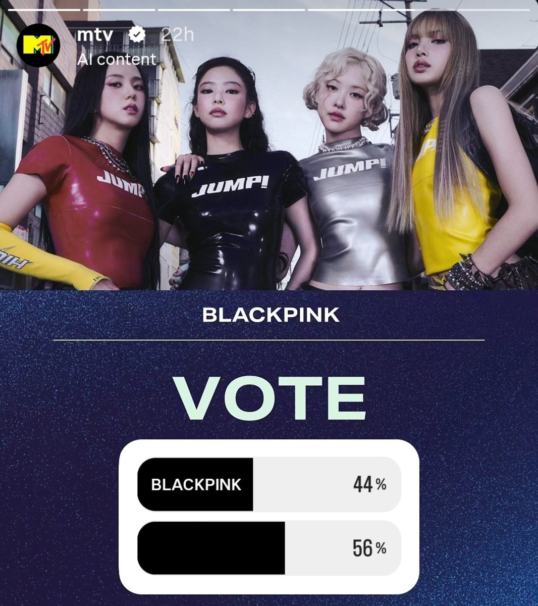 BLINKVotingPage's tweet photo. Less than 2 hours left before voting ends❗🚨

Blackpink: 44% 
Opponents—56%

BLINKS KEEP VOTING. If you face any issue creating accounts, dm @stan_JJRL / @D0r0r09. https://t.co/L9ABijwKZB