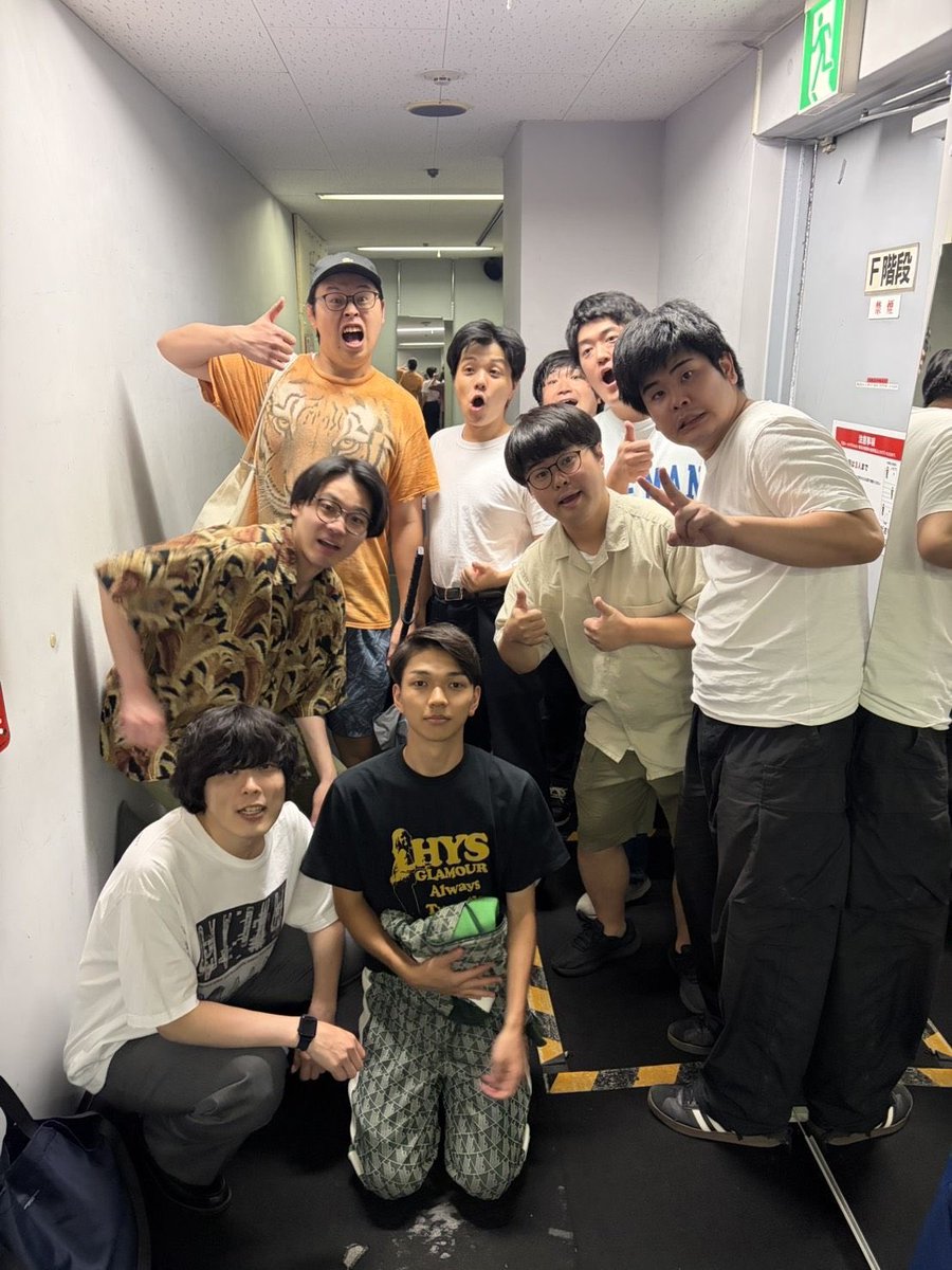ojimagyo's tweet photo. 『海老ねこ車の生姜がぎょぎょぎょ』
ありがとうございました！！！

またここでも、ここ以外でも、何度でも交わるであろう9人でした🪢 https://t.co/G1OZ0BNN7w