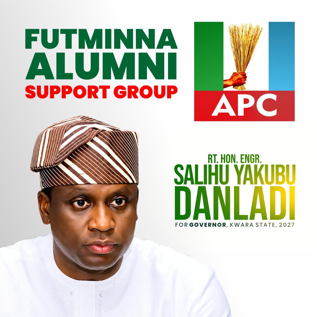 FUTMINNAA4SYD's tweet photo. WE ARE NOT GOING BACK TO THE PAST. 
WE ARE MARCHING FORWARD TO THE FUTURE KWARA DESERVES. 

SYD 2027.....
God will guide us ALL
@DanladiSY 
@futminnamx 
@Buhariofkwara https://t.co/6N1VvU1VVC