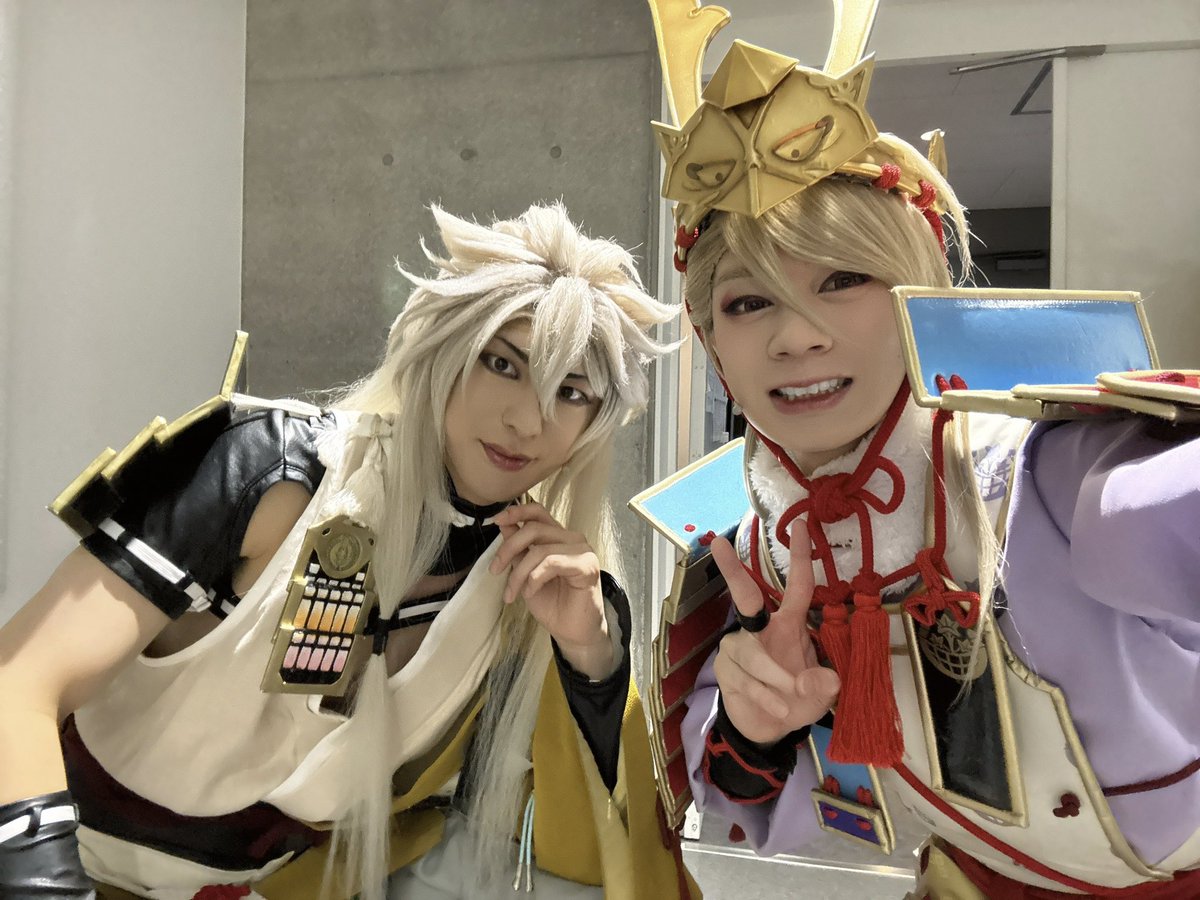 trampshunya's tweet photo. ふつかめ！！
あそんでくれてありがとうございました！

きょうはこぎつねまるさまと✨

つぎのために
たいさくをかんがえなくては…

#刀ミュ https://t.co/CJd0KdeMaF