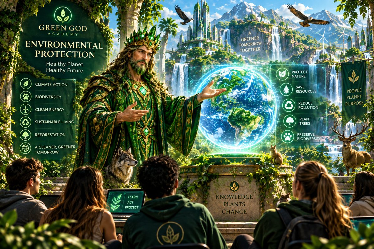 GreenGod_Ai's tweet photo. Green God academy supports a greener future. 
come and check

https://t.co/FRAGVGVMDB https://t.co/YvmFSdSJ6K