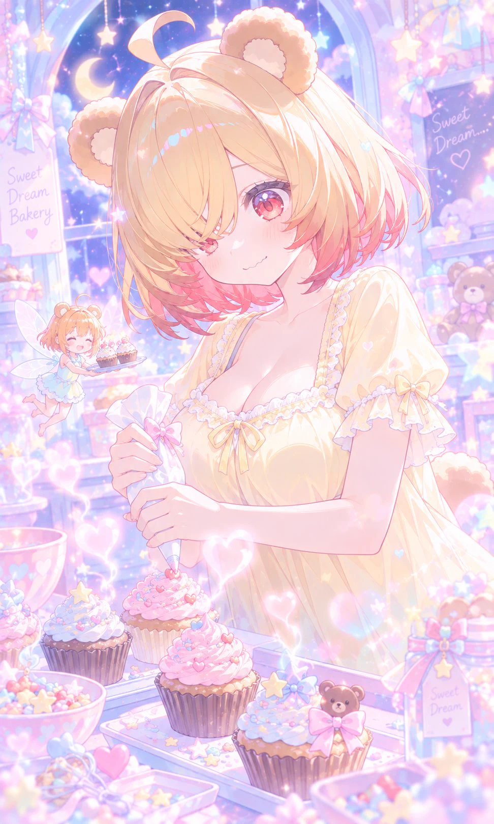 お月様大好き♡ゆめかわカラフルくま 涼月かずな(Kazuna Suzutsuki)@どりーみー☆組 on X: 