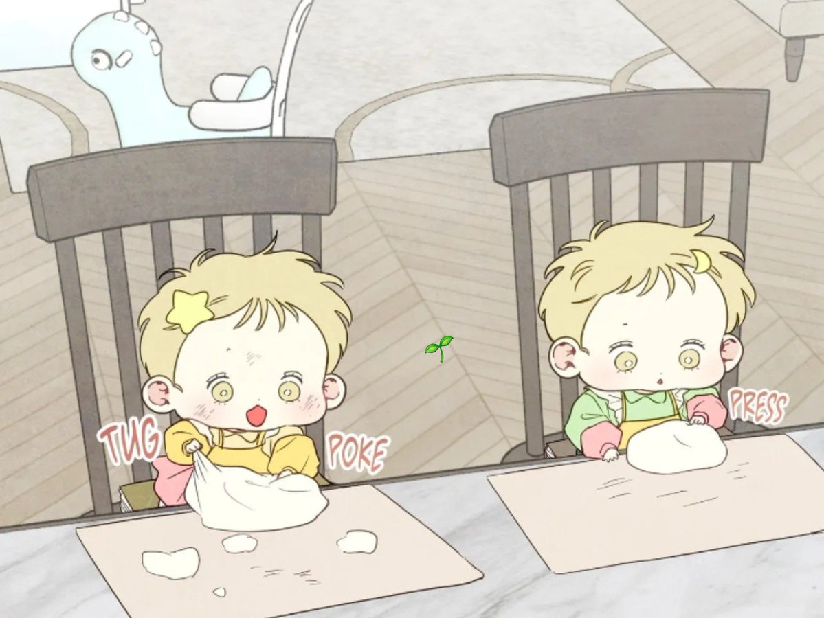 saiisue's tweet photo. Oh gad the twins sitting tall on a stack of books because they’re too smol to reach the table 😭🥹📚 https://t.co/uAhAP2FYrJ