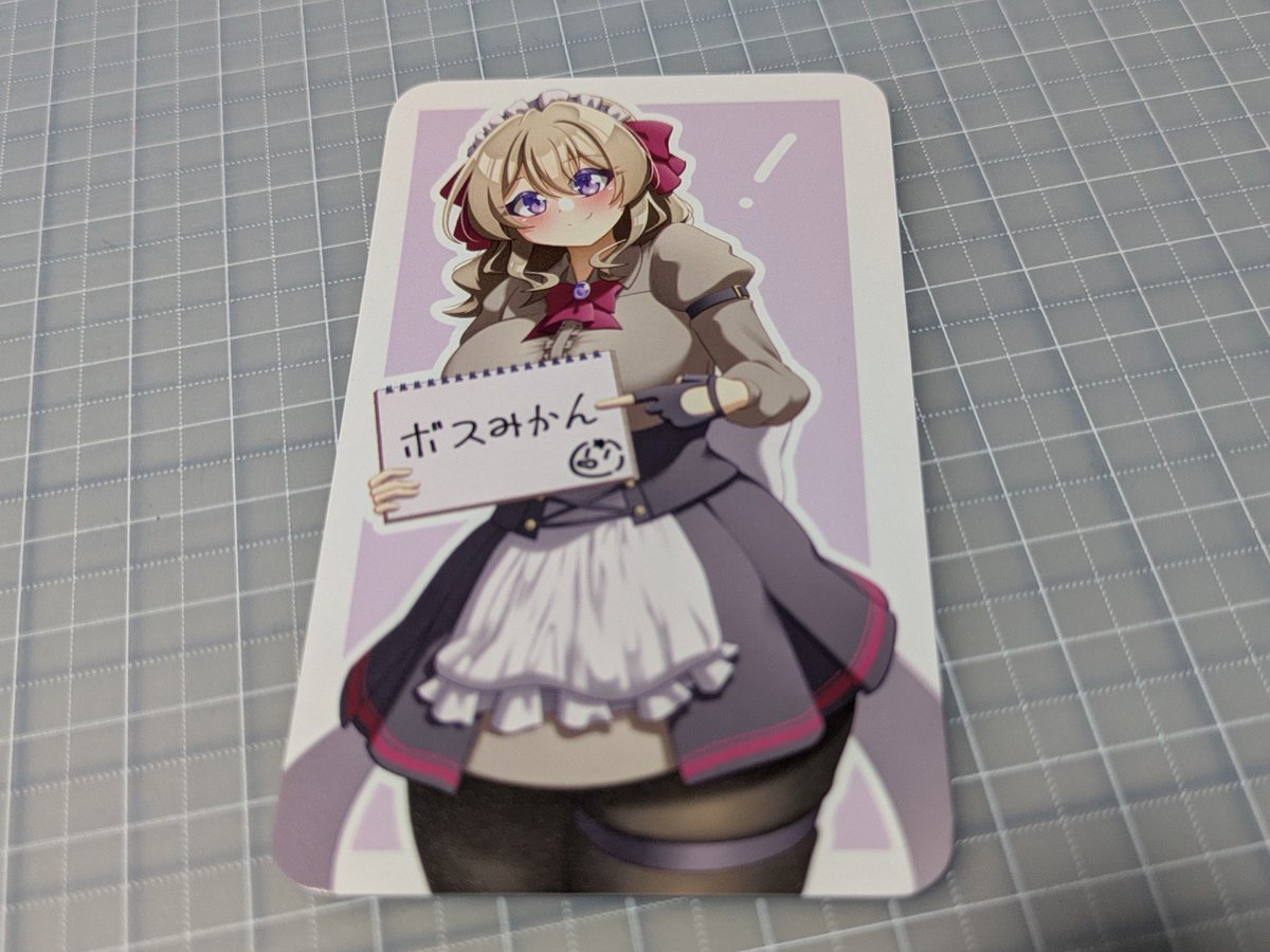 BABmikan's tweet photo. 予想以上に名刺を手に取ってくださる方が多かったので、もし名刺が無くなった場合はこちらの名刺を無料配布させていただきます‼️
本当にありがとうございました🙇‍♀️🙇‍♀️🙇‍♀️ https://t.co/lHFl0bpHU4