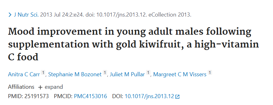Helios_Movement's tweet photo. "Kiwifruit supplementation improved vitality and mood within 4 days, peaking around 14-16 days, and improved flourishing from day 14".

Yes, food impacts your mood, you mad? https://t.co/zk4atcNSNy