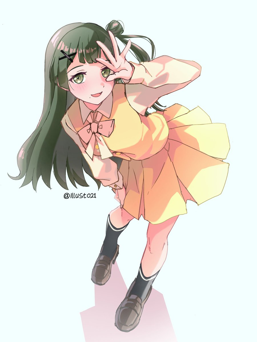 Illust021's tweet photo. Viola🌹🌹
#bandoriart #fanart https://t.co/505iwoslTi