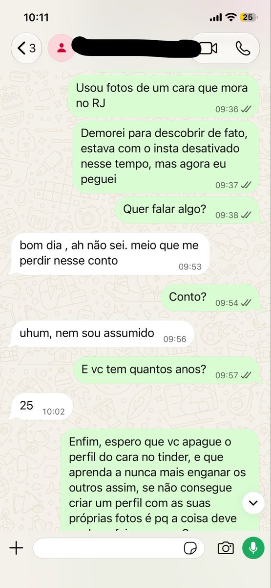 tonioacc's tweet photo. E é isso, cai em um catfish por quase 2 meses. Esse é o atestado de burrice que eu estava precisando. Nunca mais uso apps de relacionamento!! https://t.co/thKTonD41u