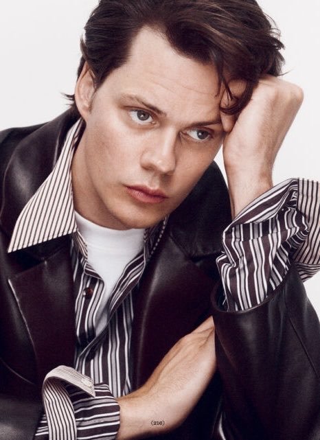 kirzstie's tweet photo. oh to be a photographer and have bill skarsgard as your muse... https://t.co/i39wcNuQpi