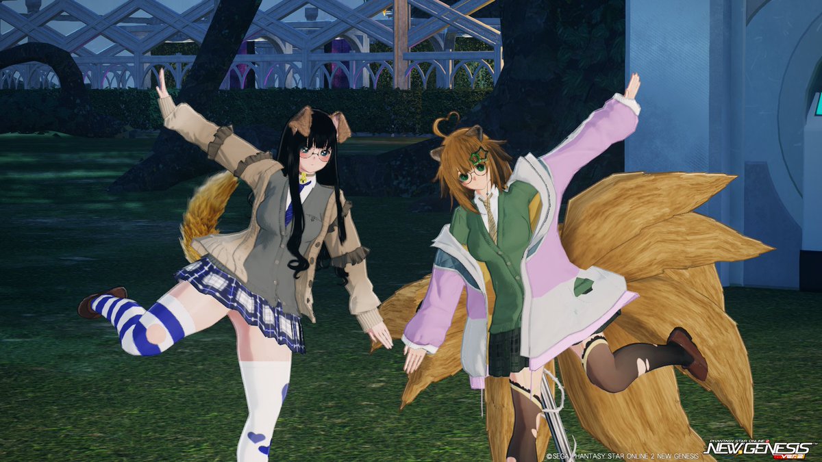 NereiD_RT's tweet photo. 相方とロビアク合わせでSS ( vﾟ-ﾟ)vｲｪ-ｲ
#PSO2NGS_SS 
#PSO2NGS https://t.co/gRyJDgwC8H