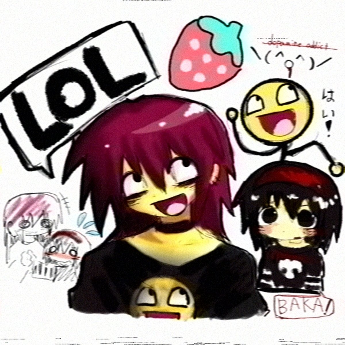 Da_2224's tweet photo. awesome faceだよ!!!!!!!!＼(^o^)／
#イラストㅤ https://t.co/N3tFyakxtt