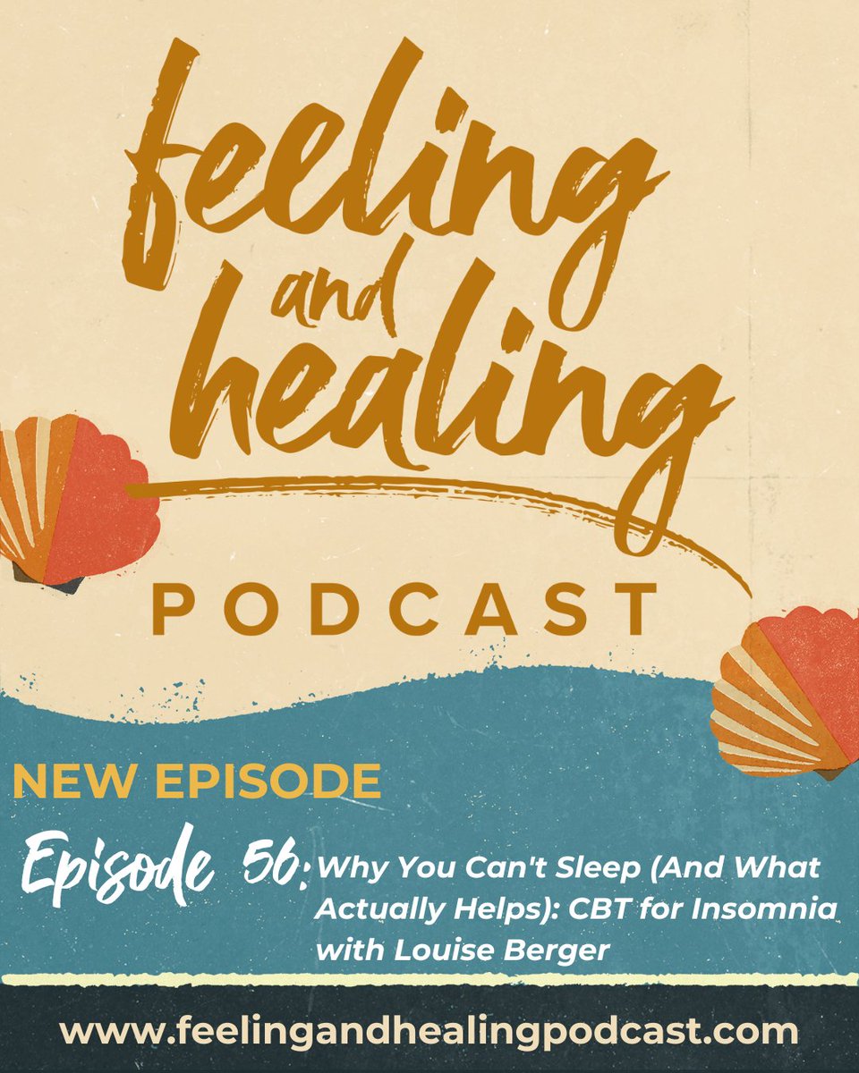 daniellez_mft's tweet photo. what if the reason you can’t sleep isn’t because something is “wrong” with you but because your brain has learned the wrong patterns around sleep?

join me and louise berger, uk-based occupational therapist, behavioral sleep specialist, and founder of an NHS insomnia clinic, to break down what actually causes insomnia and why trying harder to sleep might be making things worse.

can’t wait for you to tune in 🎧.

https://t.co/dj4NzsXPMA

#mentalhealth #sleep #podcast