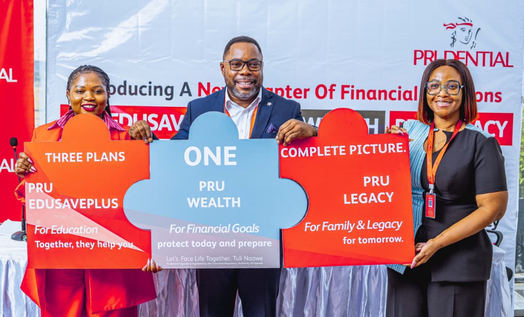 PrudentialUG's tweet photo. Every family has a future they are working towards, educating a child, building wealth or creating a lasting legacy.

Today, we launched PruEdusavePlus, PruWealth and PruLegacy to help Ugandans plan for those ambitions while staying financially protected.

At the launch, our CEO Tetteh Ayitevie, COO Brenda Nagudi and CCO Felicia Manuela Quarshie shared how the three solutions are designed to support customers through different life stages, from education planning and wealth creation to legacy building through our bancassurance partnerships.

Because the future is not just something we wait for.
