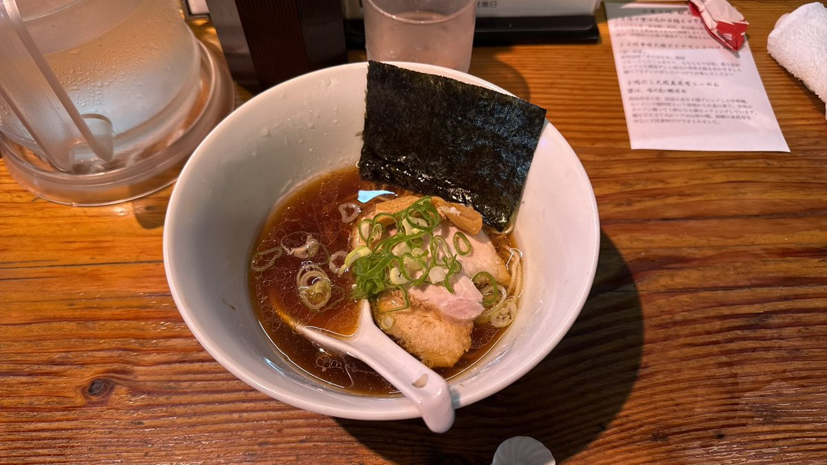 21_p_aimar's tweet photo. SWを利用して北関東の名店巡りへ

最初は桐生の芝浜さんで小麦三昧

３種とも小麦の香りと旨さが存分に味わえて素晴らしい
個人的には最後の酸味と香ばしさのあるスープと低加水細麺の醤油ラーメンが一番好き

なかなか来れないけどまた来たいな

ごちそうさまでした
フェス頑張って下さい https://t.co/Sov7i6VMc7
