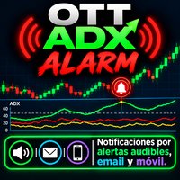 TheOmegaOracle's tweet photo. El #indicador OTT ADX ALARM ha sido diseñado para que cuándo el #ADX cruce al alza el "Right_Value_ADX" se dibuje sobre el gráfico una flecha azul hacia arriba. Por el contrario si cruza a la baja se dibujará una flecha roja hacia abajo. 

https://t.co/GslGrP1MZM

#trading #MT4 https://t.co/qsCaPyvxIF