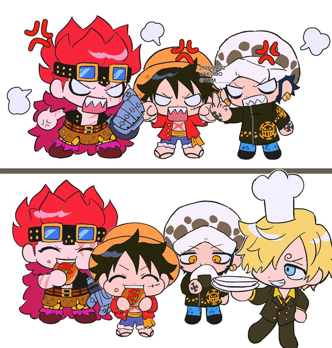 YKM_______'s tweet photo. ごちレス特別映像ありがとう🌭🌭🍙 https://t.co/EbrMiaFZey