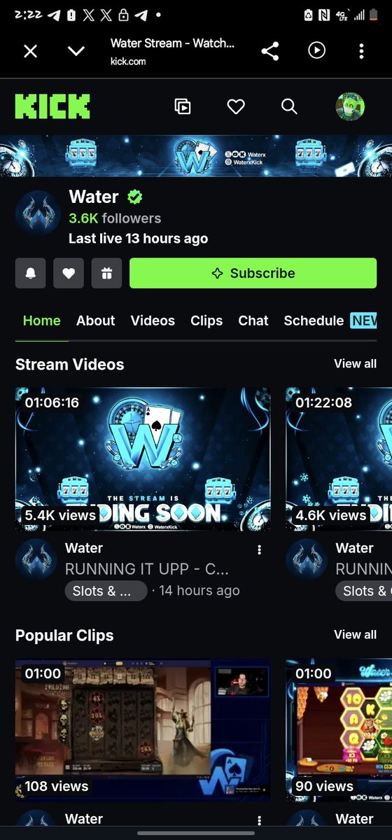 SolRunner7's tweet photo. @WaterOnKick LIVE WITH THE GOAT 💎🔥 @WaterOnKick hope I catch this $400 RAW!
Followed you on kick 

Stake🆔️ SolRunner7 https://t.co/WOVhfsAPFJ