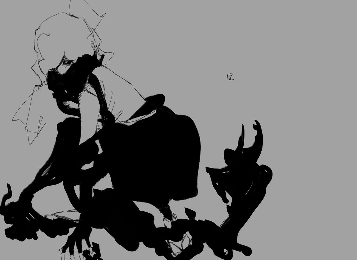 PA_Ru6's tweet photo. 影オロチ　らくがき https://t.co/DuXICJPkPp