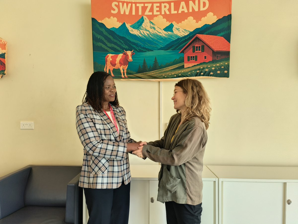 unwomenzw's tweet photo. Advancing Strategic Partnerships #ForAllWomenAndGirls @UN_Women Regional Director @annamutavati met with @euinzim 🇪🇺 and @SwissEmbZim🇨🇭to reflect on the current funding landscape, reinforce ongoing partnerships on #GenderEquality &amp; explore new opportunities for future cooperation https://t.co/cDiha0ywBe