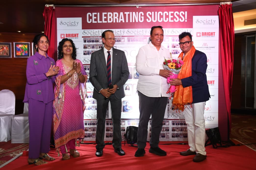 ShelarAshish's tweet photo. Participated in the celebration of the super success of Society Achievers Realty Special 2026, a special edition spotlighting the visionaries shaping India’s real estate landscape and the cities of tomorrow. Extended my best wishes to the entire Society Achievers team for their continued success and for their efforts to recognise and celebrate excellence in the real estate sector.

Founder & Director, Magnate Publishing Ashok Dhamankar, who heads the renowned Society Achievers and Society Interiors & Design, along with other esteemed dignitaries, were present on the occasion.

#Maharashtra #AshishShelar