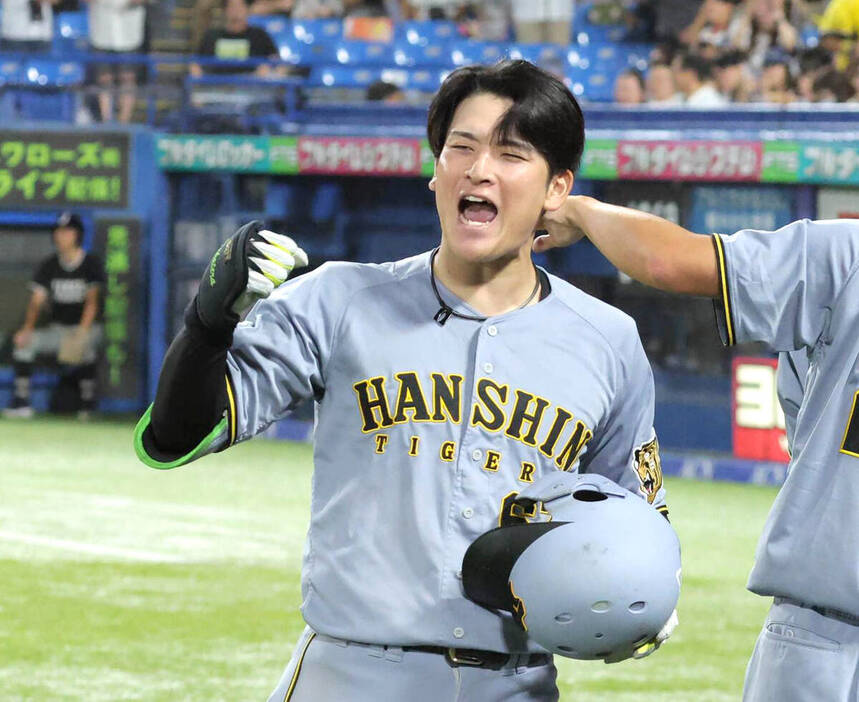 gnomotoke's tweet photo. 【阪神】高寺望夢が値千金弾！延長11回に勝ち越し3号2ラン　11試合ぶりスタメン起用に応えた（スポーツ報知）-Yahoo!ニュース https://t.co/j8Map3i1AM

阪神・高寺望夢内野手が、値千金の勝ち越し3号2ランを放った。延長11回無死一塁。清水の速球を完璧に振り抜き、右翼スタンドにたたき込んだ。 https://t.co/nA5tqNchfB