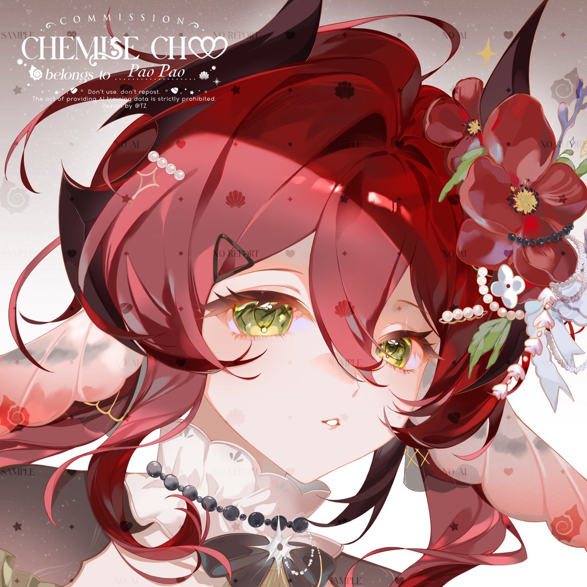 chemesitaaa's tweet photo. New commission done! Had so much fun drawing them ❤️
#commissionㅤ https://t.co/EfXc0ric5F