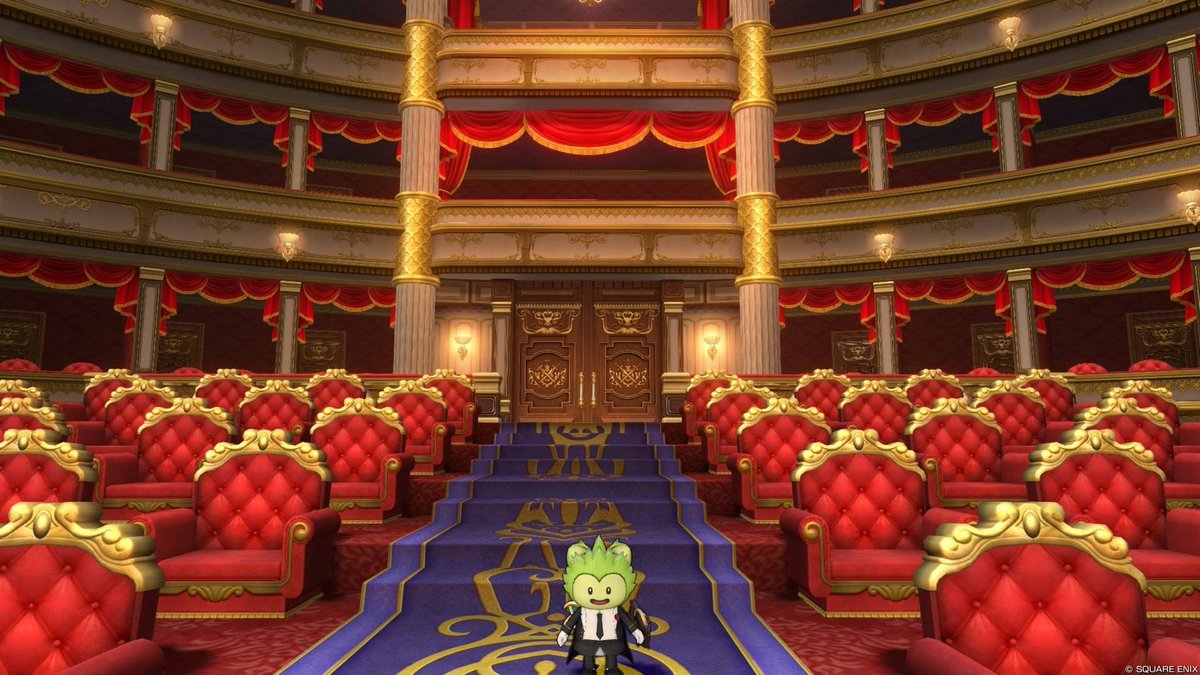 nonoritaman's tweet photo. ゲーム内でPPV体験できました。主観視点の迫力と引きの視点でチャットが飛び交いながら視聴できるという新感覚が味わえました。ありがとうございました！　#DQ10 https://t.co/GUpP2qUC1Z