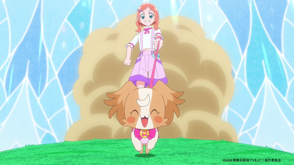 precure_movie's tweet photo. *❤︎┈┈
⠀⠀場面写真が届いたよ🔎
⠀⠀⠀⠀⠀⠀　　　⠀⠀⠀⠀┈┈❤︎*
⠀
ポチタンとこむぎのわんだふる〜！な姿も✨
元気いっぱいな
#わんぷり の活躍にも注目してね🐶🐾
兎山悟＆大福もピンチの #プリキュア を救ってくれるみたい🐰🧡!?
⠀
#映画たんプリ 大ヒット上映中 🎬
#たんプリ https://t.co/q8xJOaokqO