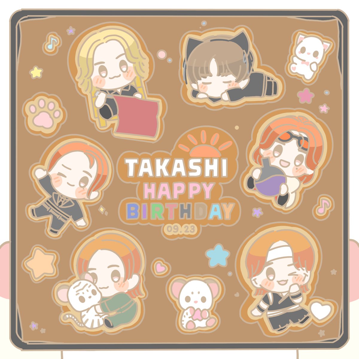 cinayakoshka's tweet photo. タカシくんお誕生日おめでとう🎂🎂🎂
#HAPPY_TAKASHI_DAY 
#HAPPY_TAKASHI_YA_DAY https://t.co/Cnas3PktSe