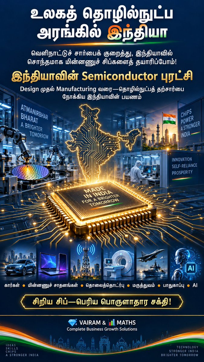 Propertiesloans's tweet photo. #TamilNaduSemiconductor #TamilNaduIndustry #ChennaiElectronics #Sriperumbudur #Oragadam #HosurIndustry #CoimbatoreIndustry #MSMEIndia #StartupIndia #EngineeringJobs #YouthSkills #SkillIndia #EVIndustry #SupplyChain #TechSelfReliance #FactCheck #VAIRAM https://t.co/UfVHREIxgg