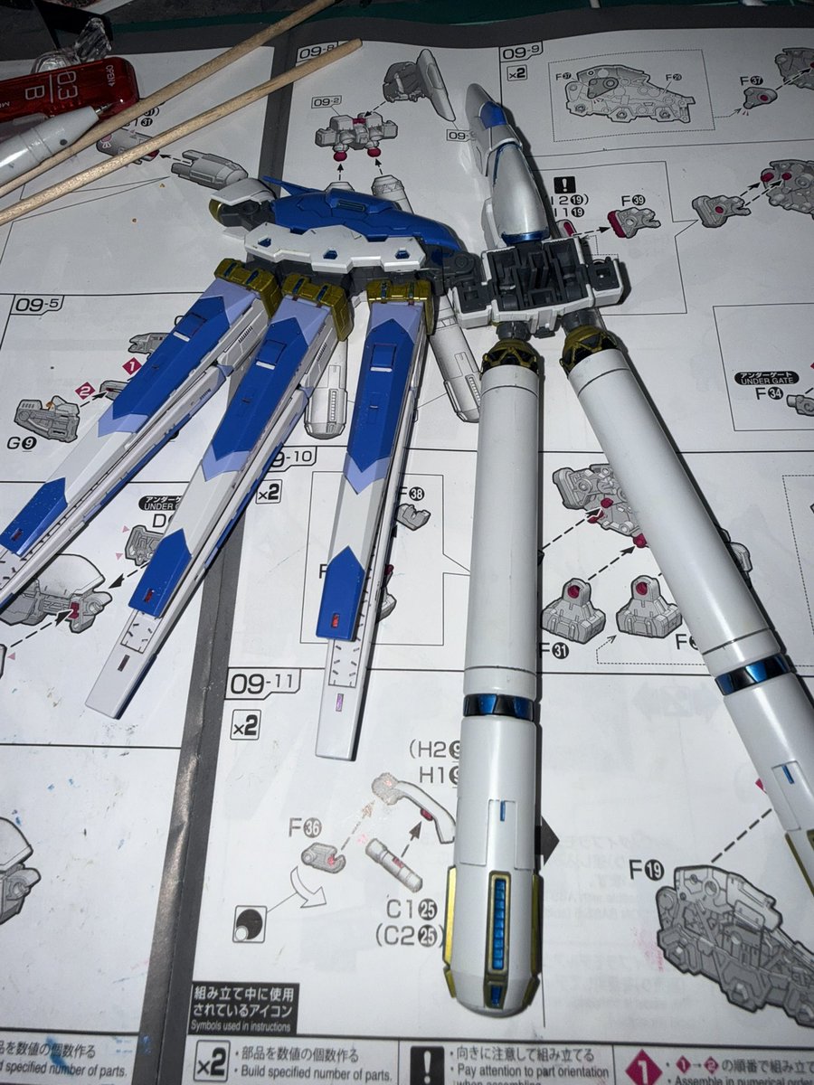 kiratomato_'s tweet photo. 今日はここまでにしよう _:(´ཀ`」 ∠):_
あとRG HI-νガンダムはまだ3体は作りたい。色変えて。
#ガンプラ
#ガンプラ好きと繋がりたい https://t.co/ClrdDfIrQa