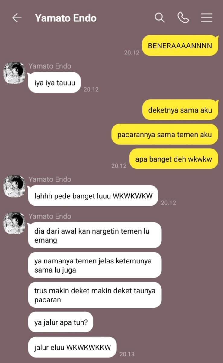 pelorot's tweet photo. #endonirei three tweets au

deketnya sama gua, pacarannya sama temen gua https://t.co/DI0PGxRcCi