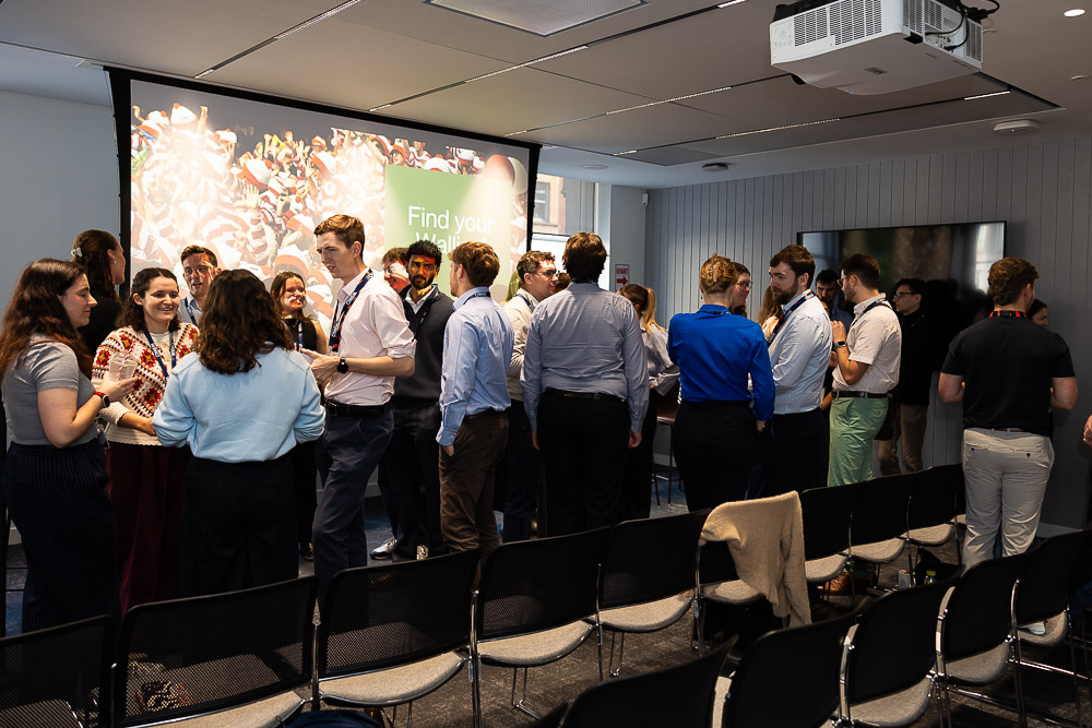 CIWEM's tweet photo. Getting underway with #CIWEM Early Career Professionals Conference 2026 👏

This event, hosted at @wsp offices, is an opportunity for early-career water &amp; environment professionals to build confidence, sharpen presenting skills &amp; connect with like-minded peers across the sector. https://t.co/ryG9VmZAxk