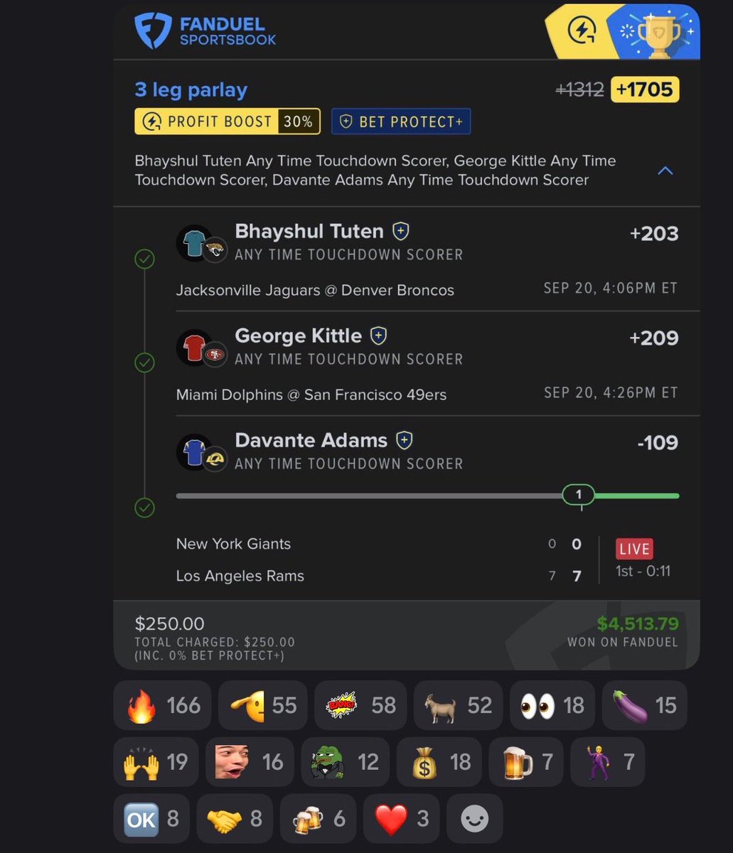 ellehcue's tweet photo. Congratulations 🍾 to everyone involved on this play we won 🙌  @Playbook  don’t forget to join the group chat
#nfl https://t.co/mncYhhZdlb