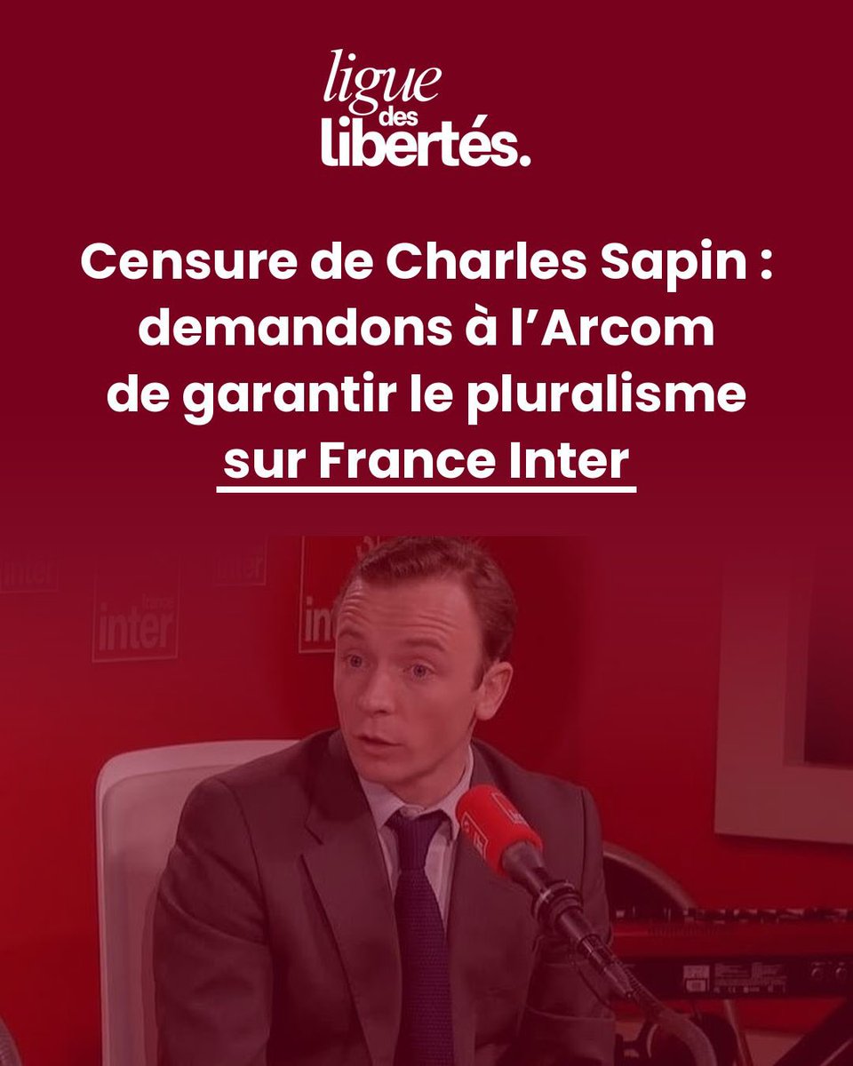 GuilhemCarayon's tweet photo. Signez la pétition pour demander à l’ARCOM de garantir le pluralisme sur France Inter !

https://t.co/yKQLDLKH6p https://t.co/ExrsQVsohP