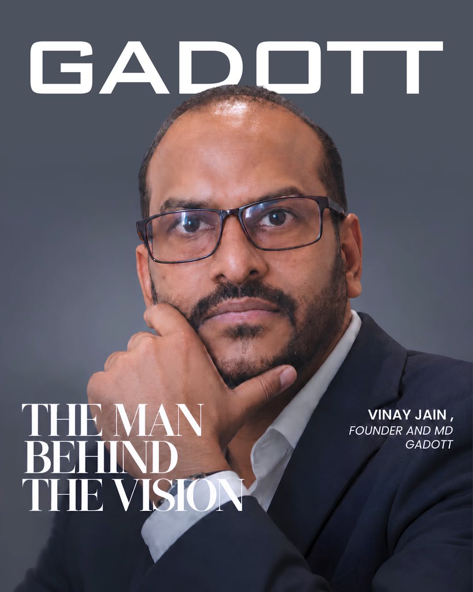 GadottLuxe's tweet photo. The Man Behind the Vision.

Meet Vinay Jain, Founder &amp; MD of GADOTT - the driving force behind a brand redefining luxury bathware, sanitaryware, faucets &amp; bathroom design.

#GADOTT #LuxuryBathware #BathroomDesign https://t.co/9ekPkZdjnJ