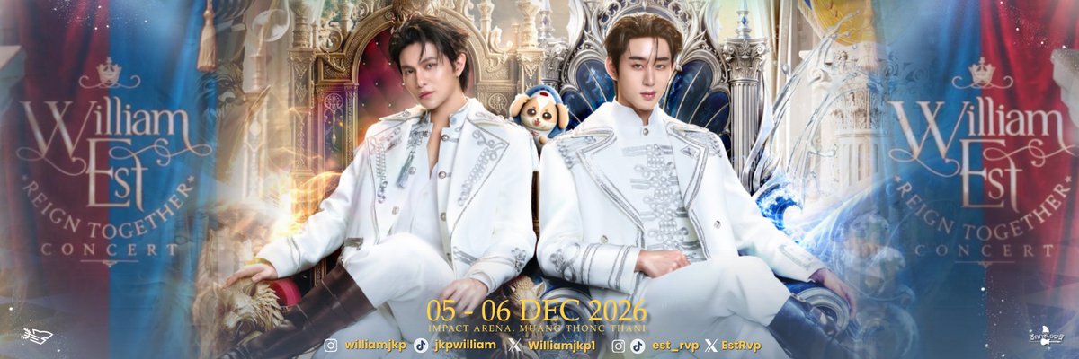 laoong_namm's tweet photo. 🐺🌊 FREE DOWNLOAD : X HEADER  #WilliamEstConcert ⚔️🏰

เพื่อเฉลิมฉลองการครองราชย์ของสองแคว้น หม่อมฉันทำ header X มาแจกวงศาคณาญาติ  ข้าราชบริพารและแม่นมเพคะ  

ด้วยเกล้าด้วยกระหม่อมขอเดชะ ทรงพระเจริญยิ่งยืนนาน
#WilliamEst #วิลเลี่ยมเอส #รี��ิวจักกะเอสสึ https://t.co/CWmIsbp65E
