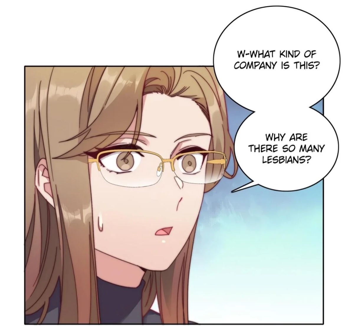 ShoujoCent's tweet photo. The majority of settings in yuri media be like— 👀👩‍❤️‍💋‍👩
 
(Source: My Intern Bullied Me Again) https://t.co/o2kEFaxHPr