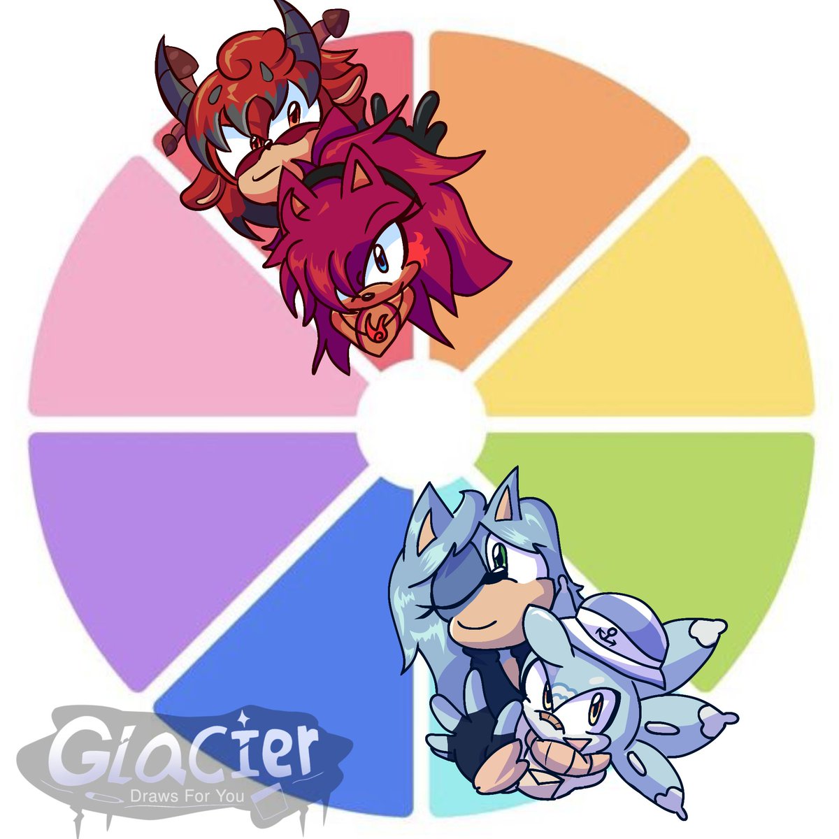 glacierscribble's tweet photo. Phase 2 : Light Blues
OCs Credits : @chaossomnus ig: @/coralina_forever

#colorchallenge #sonicoc https://t.co/qa7PiayYfi