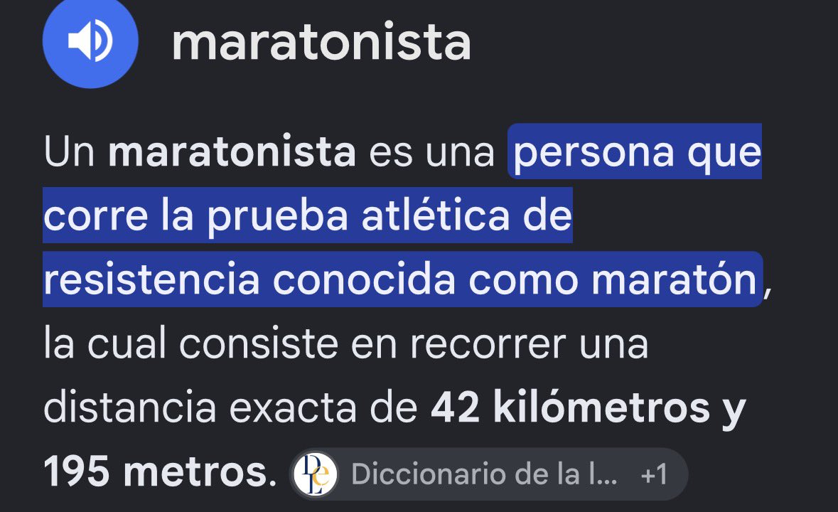 CasazzaXS's tweet photo. Si corres una maratón sos maratonista. Es como decirle a un deportista que participó en unos Juegos Olímpicos que no es deportista olímpico. Pero por las dudas la otra es una boluda https://t.co/GyxuMCPA6z
