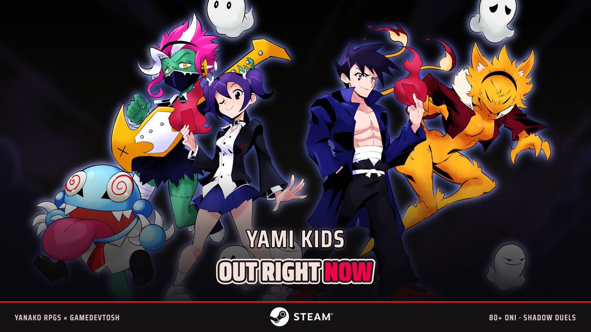 yano_gamedev's tweet photo. Yami Kids is NOW LIVE on Steam to download and play 🔥🎉

Check it out!
https://t.co/NCYgwKj70n https://t.co/yd9YjOohLM