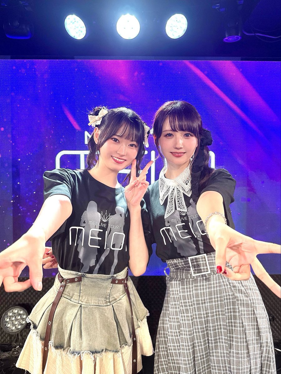 yagimashiro's tweet photo. 𝐌𝐄𝐈 ✦ Live tour 〚 #MEI_01 〛 愛知公演
ゲスト出演させていただきました🫶💗

いつも皆を大きな愛で包み込んでくれるめいしゃん❤️
私もめいしゃんを支えていけるようにもっと頑張るからね、これからもよろしくね🕺🕺🕺🔥

ご来場の皆様ありがとうございました🥳✨

#𝐌𝐄𝐈
#MEI_01_LIVE https://t.co/oICrXTapld