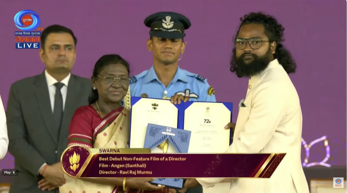 CinemaNDFF's tweet photo. Incredible pride seeing cinema creators who once graced NDFF forums now honored at the 72nd National Film Awards! From our shared dialogues to the national stage, their journey embodies cinematic excellence.1/3
Warmest congratulations to all the winners! #NationalFilmAwards #NDFF https://t.co/zAYwsnwXlm
